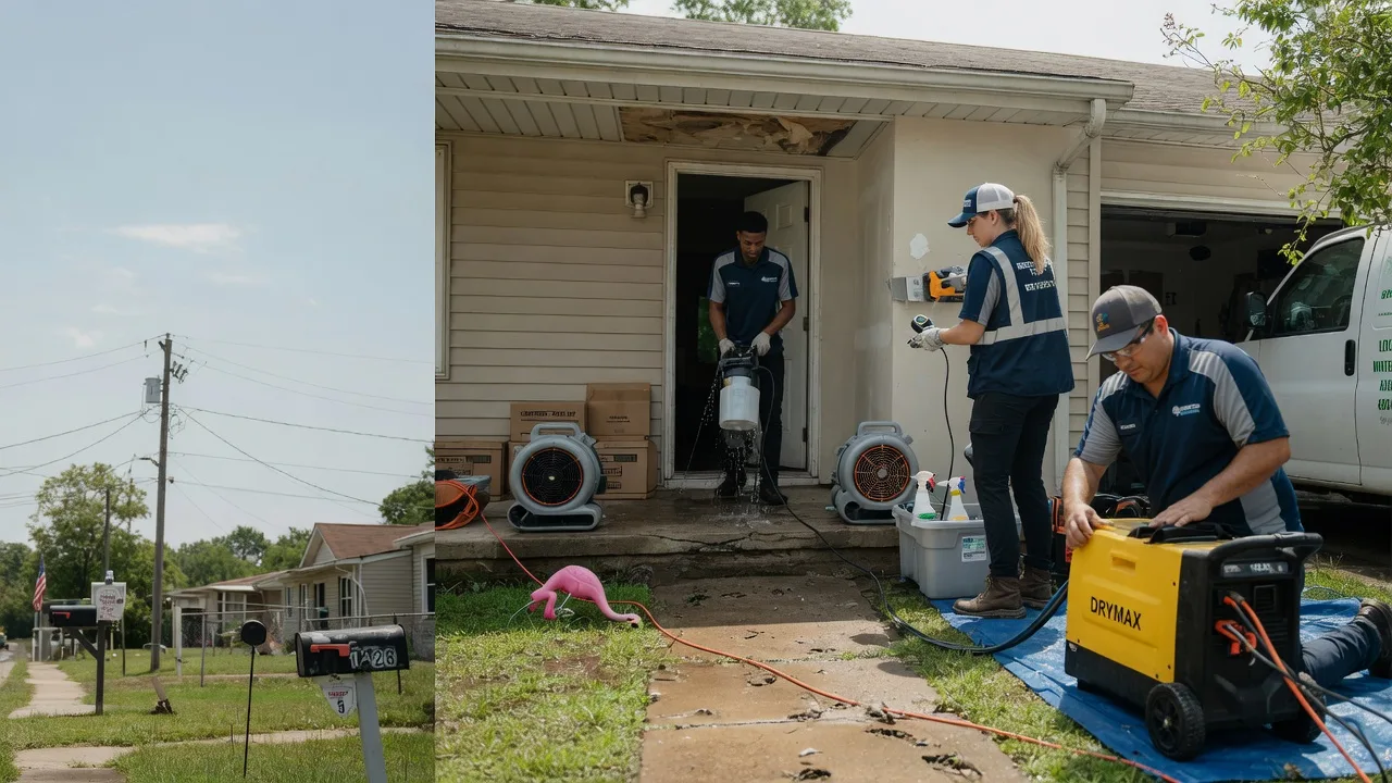 Storm Damage Water Removal in Chandler, OK near me